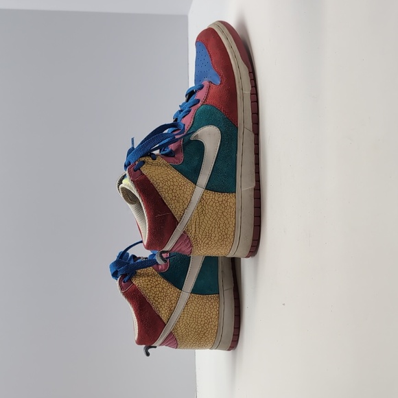 Nike Shoes - Nike SB Dunk High Multicolor Womens Size 10.5 What The Dunk Inspired Rare